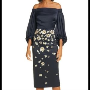 NWT Ted Baker off the shoulder midi dress Ted Baker size 0 - xs